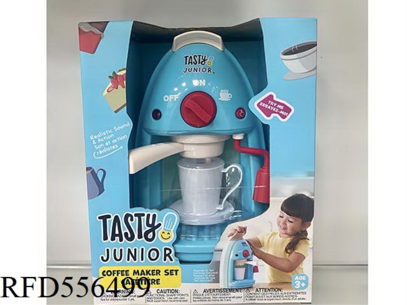 LIGHT BLUE COFFEE MAKER