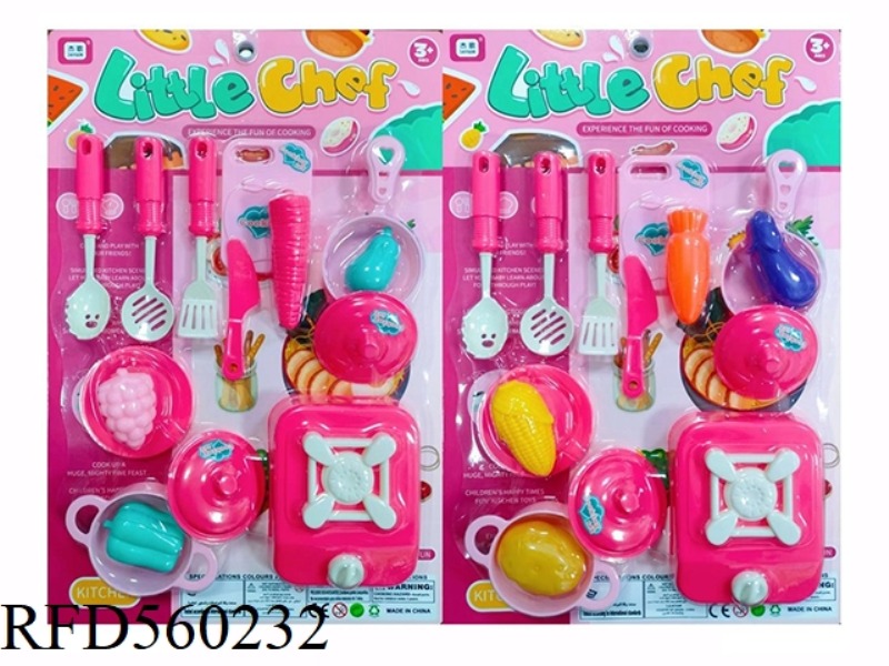 KIDS PLAY HOUSE KITCHEN KIT 2 MIXED
