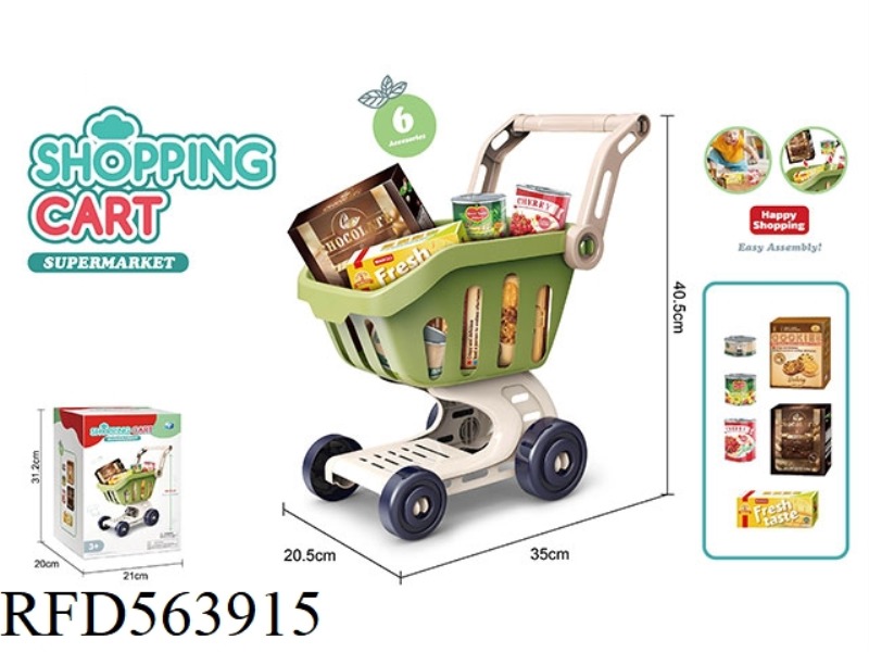 SHOPPING CART, 24 ACCESSORIES