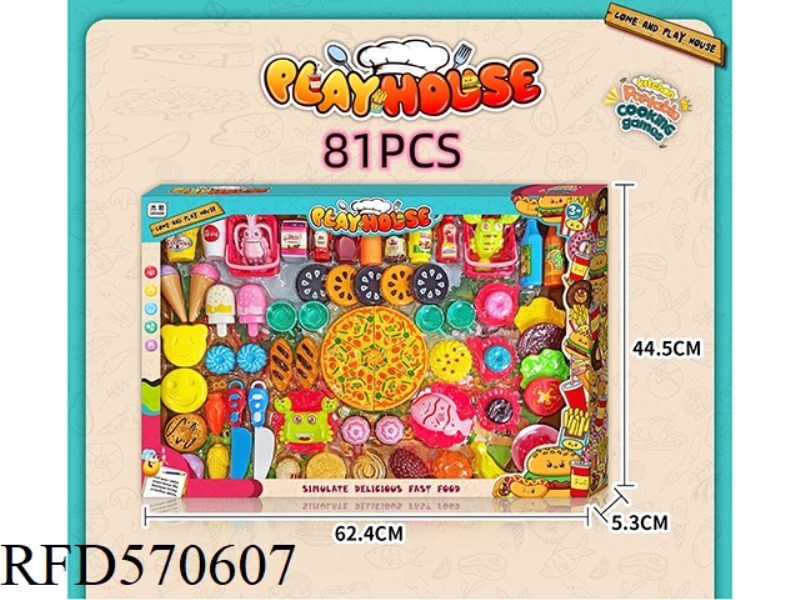 81PCS HOMESCHOOLER PIZZA PASTRY KIT