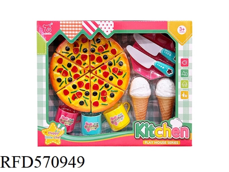 CUTLERY + CAN CUT PIZZA