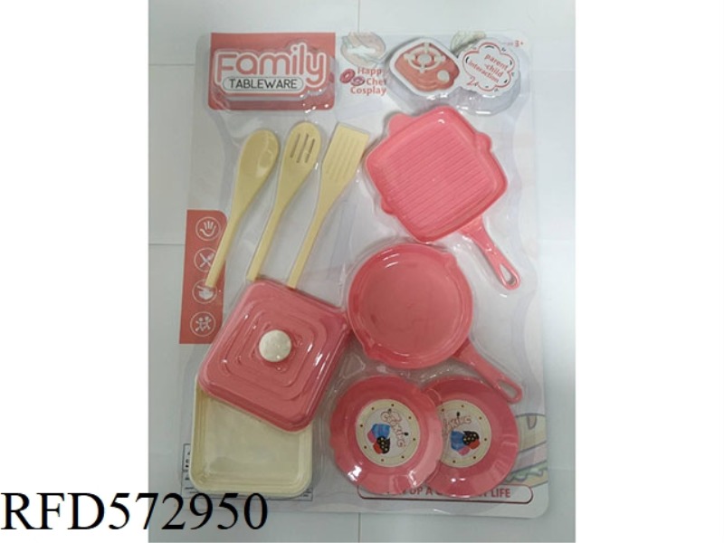 RED TABLEWARE