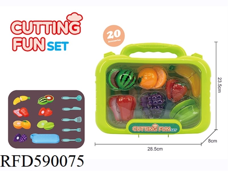 FRUIT CUT MUSICIANS BOX SET OF 20 ACCESSORIES