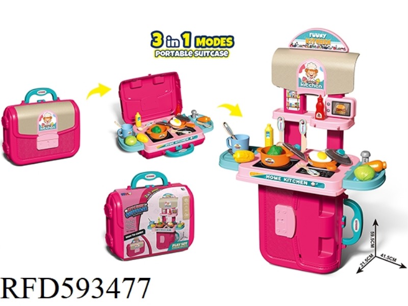 EXTRA LARGE HANDBAG KITCHENWARE SERIES COMBINATION (GIRL)