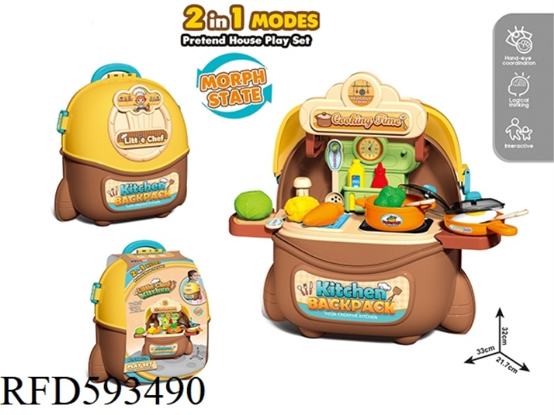 ROCKET BACKPACK KITCHENWARE SERIES COMBINATION (BOY)