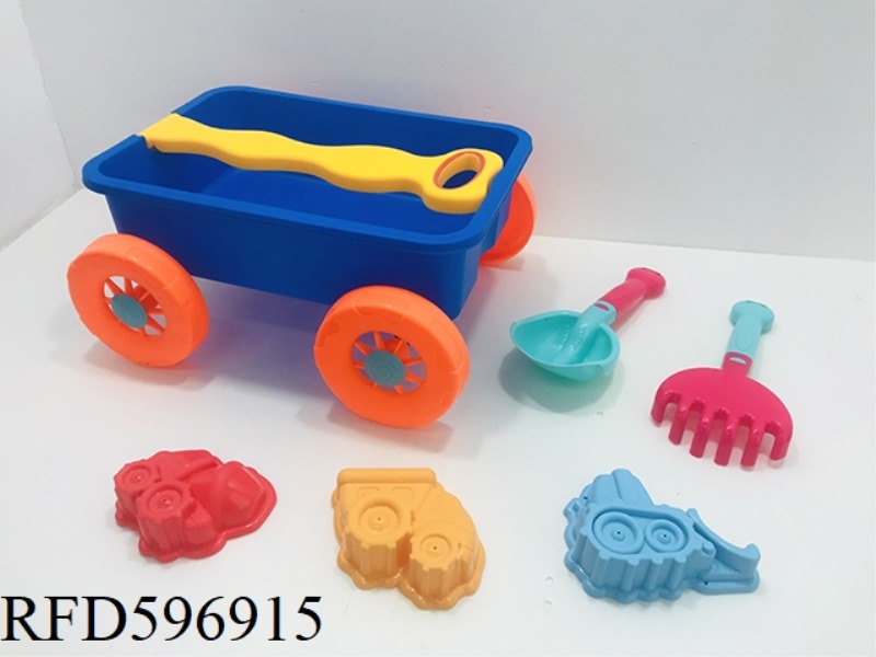 6PCS FLATBED CART COMBINATION