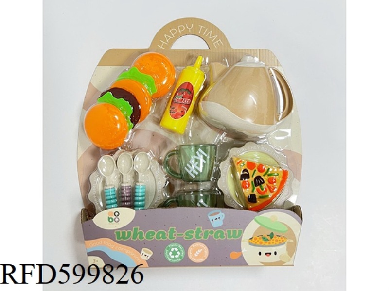 STRAW TEA SET