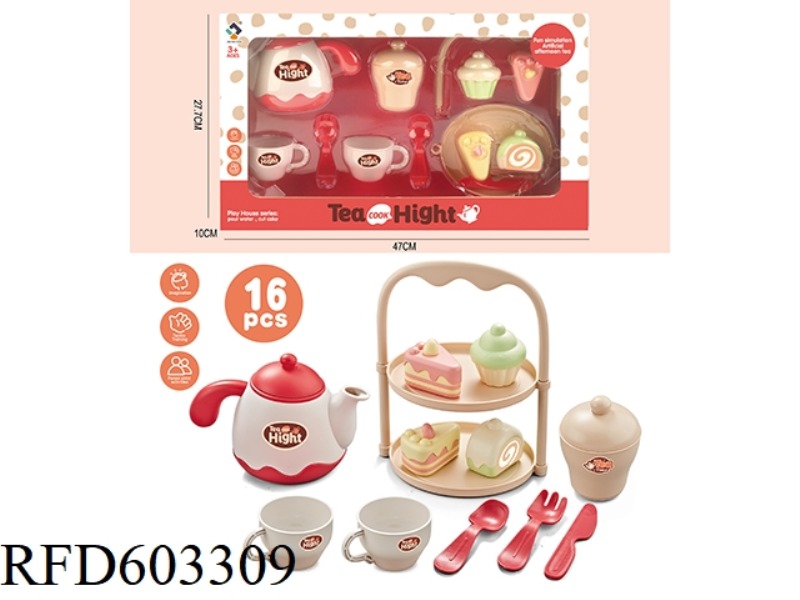 FUN CAKE AND DESSERT SET (RED)