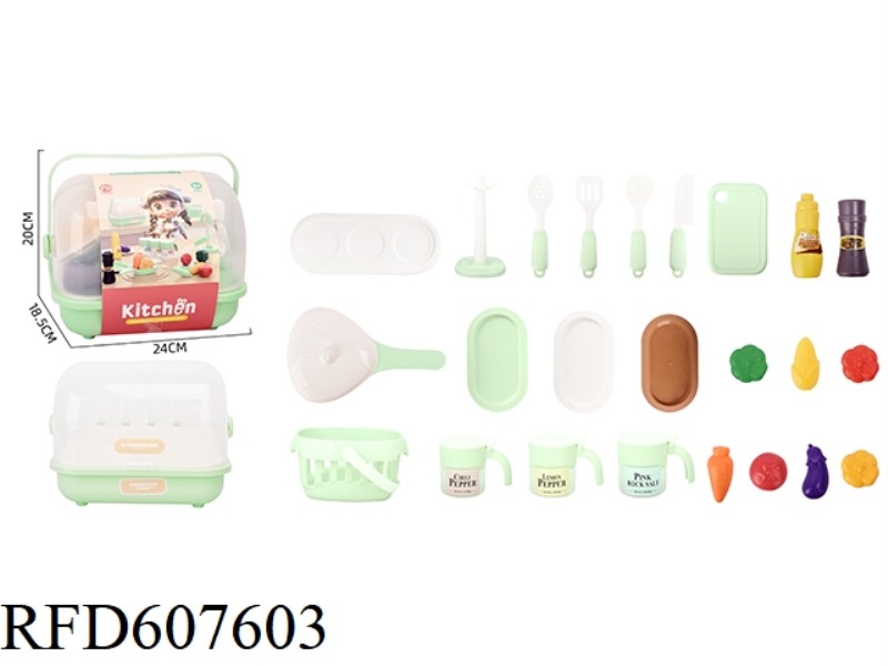 KITCHEN TABLEWARE SERIES 25PCS