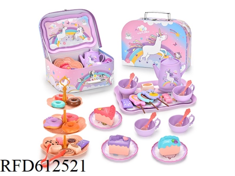 AFTERNOON TEA AND DESSERT UNICORN TEA SET