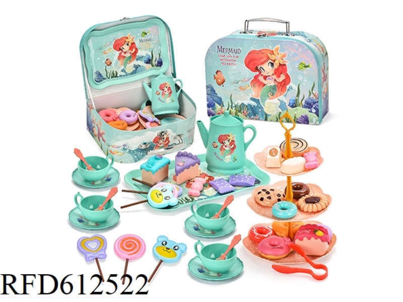 MERMAID TEA SET FOR AFTERNOON TEA AND DESSERT