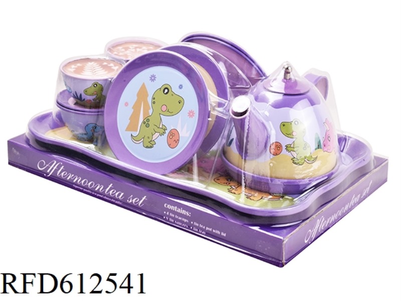 DINOSAUR TINPLATE TEA SET