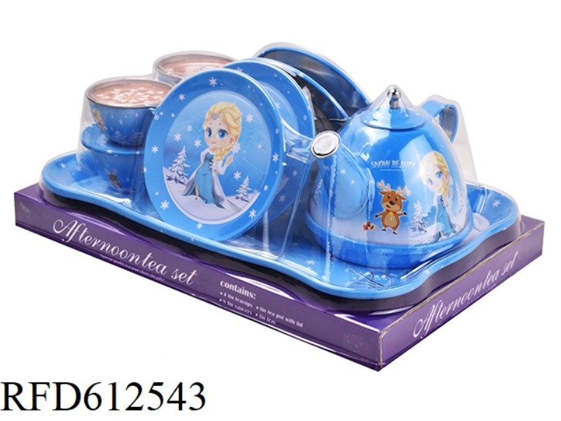 ICE AND SNOW TINPLATE TEA SET