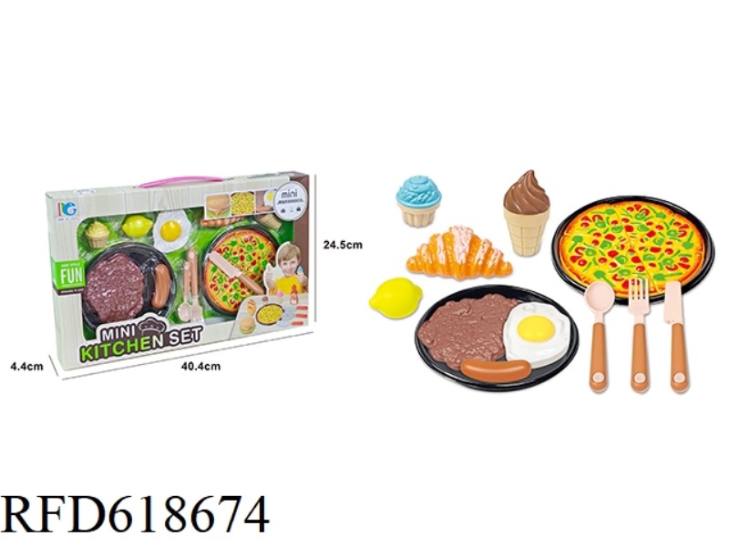 PIZZA + STEAK COMBO