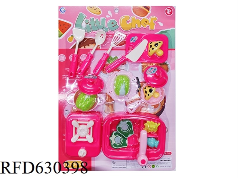 CHILDREN'S TABLEWARE CAN CUT FRUIT.