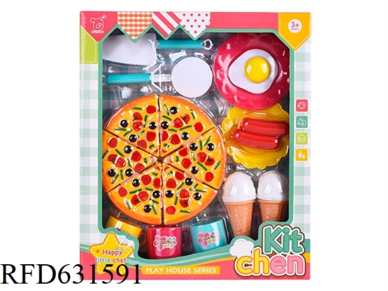 CUTLERY + CAN CUT PIZZA