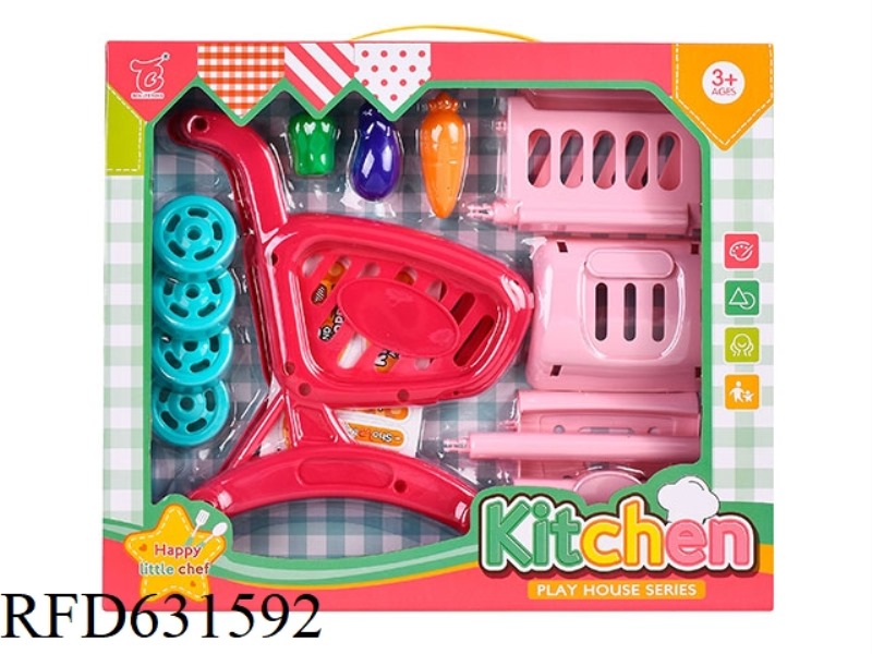 CUTLERY + SHOPPING CART