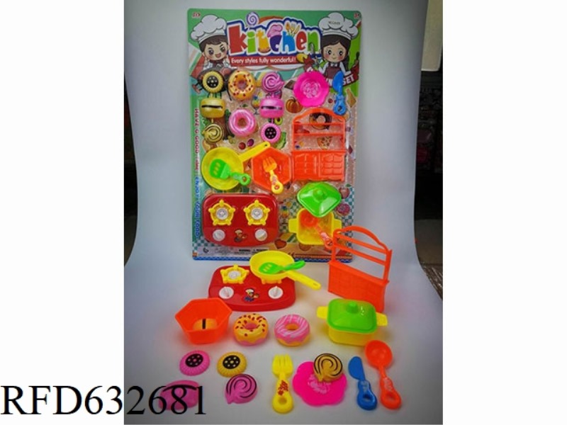 (P)6-CORNER BISCUIT CHILDREN'S EDUCATIONAL PLAY HOUSE TOY KITCHEN TOY SIMULATION FOOD MODEL