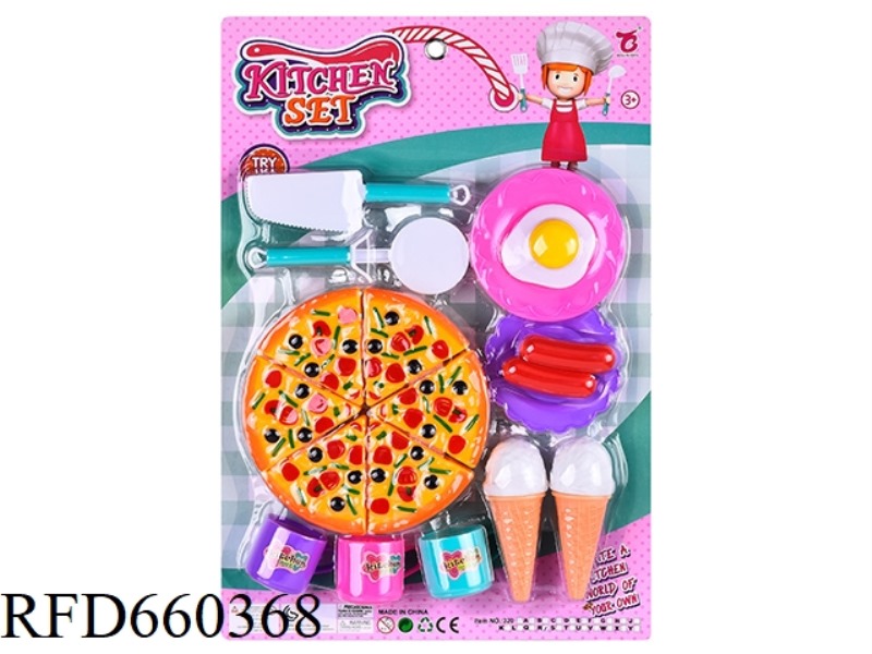 CUTLERY + CAN CUT PIZZA
