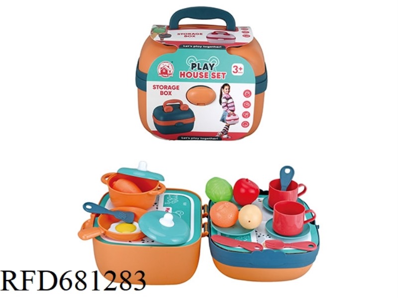 KITCHEN STORAGE SUITCASE (ORANGE)