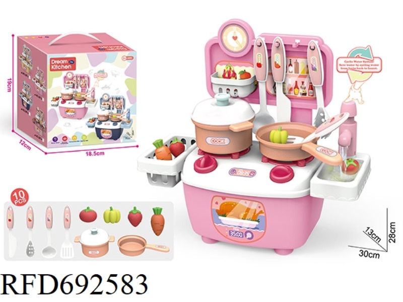 SPECIAL PRICE 28CM KITCHEN WATER OUTLET FUNCTION (PINK)