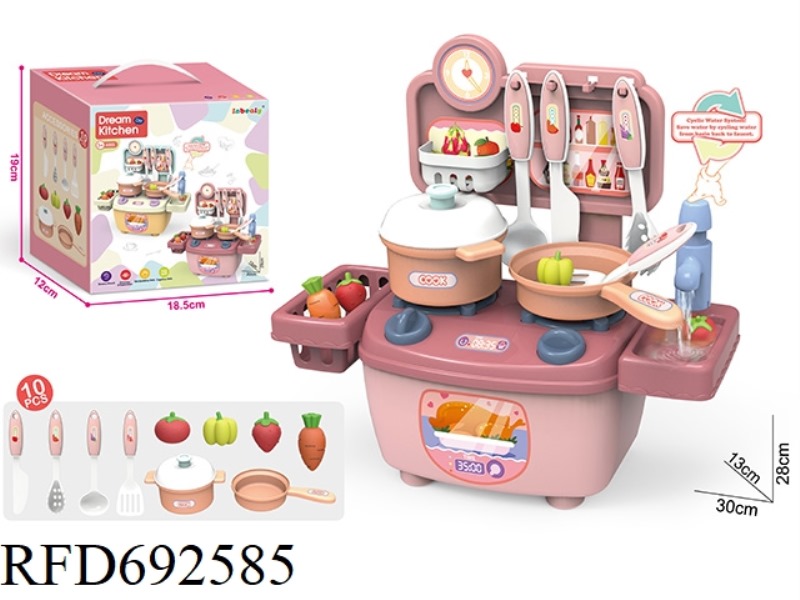 SPECIAL PRICE 28CM KITCHEN WATER OUTLET FUNCTION (DARK RED)