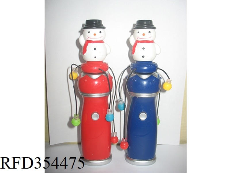 SNOWMAN SHAKES FLASHING STICK