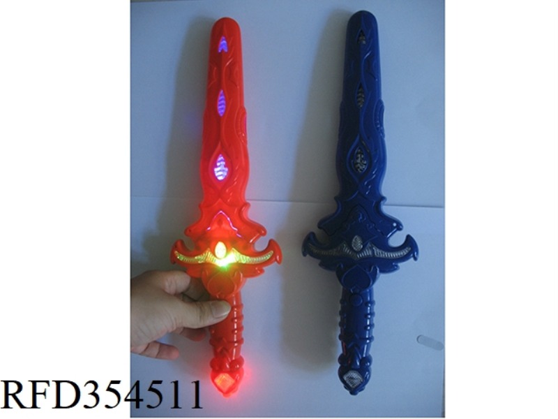 COLORFUL FLASH MUSIC SWORD/12PCS