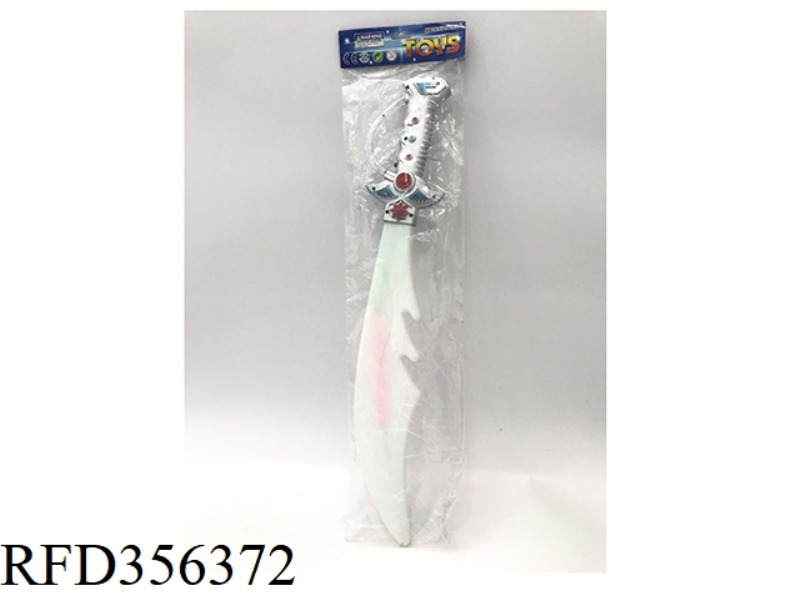 6 LIGHTS WITH TEETH SCIMITAR