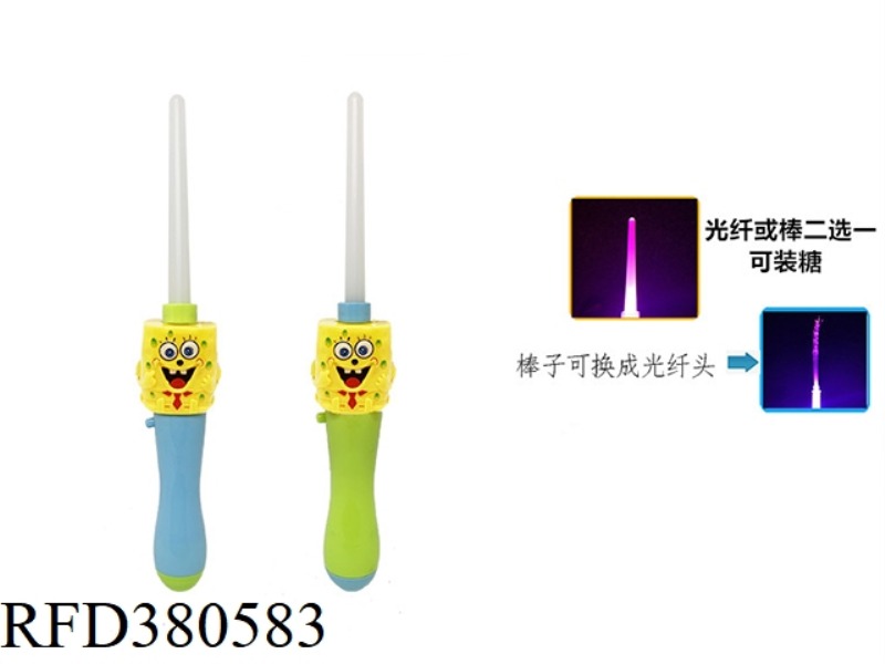 LIGHT AND MUSIC BLOWING STICK