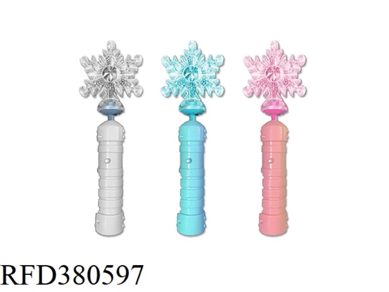 SNOWFLAKE ELECTRIC LIGHT MUSIC ELECTRIC STICK