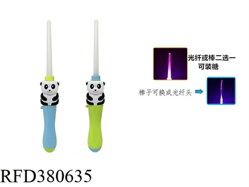 PANDA LIGHT MUSIC BOTTLE BLOWING STICK