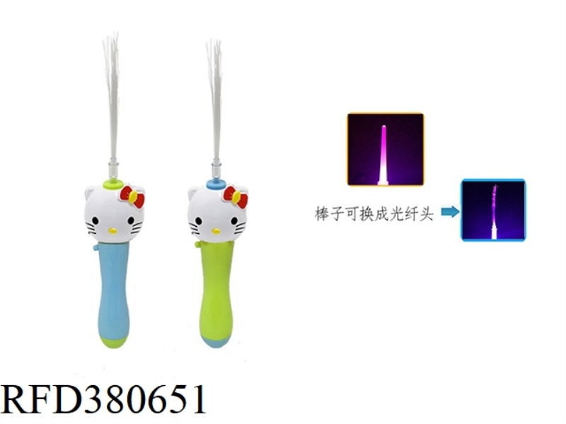 LIGHT AND MUSIC OPTICAL FIBER STICK