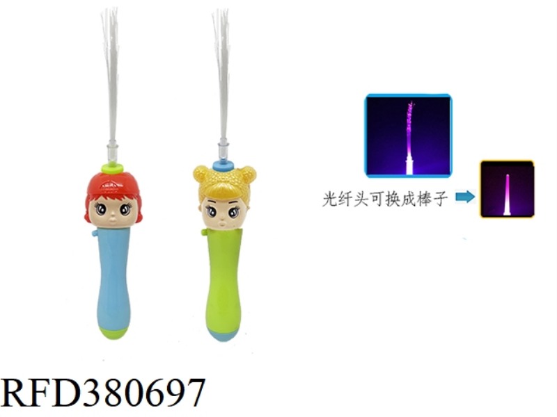 LIGHT AND MUSIC OPTICAL FIBER STICK