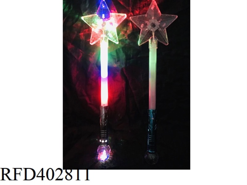 FLASH BIG FIVE-POINTED STAR STICK
