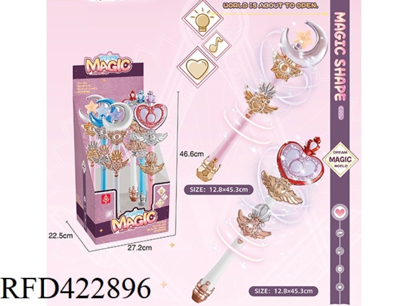 DREAM MOON LOVE MAGIC WAND 6PCS