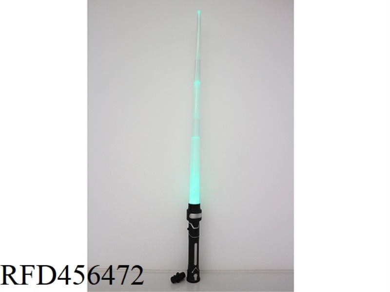 TELESCOPIC GRAVITY INDUCTION ACOUSTO-OPTIC 7-COLOR LASER SWORD
