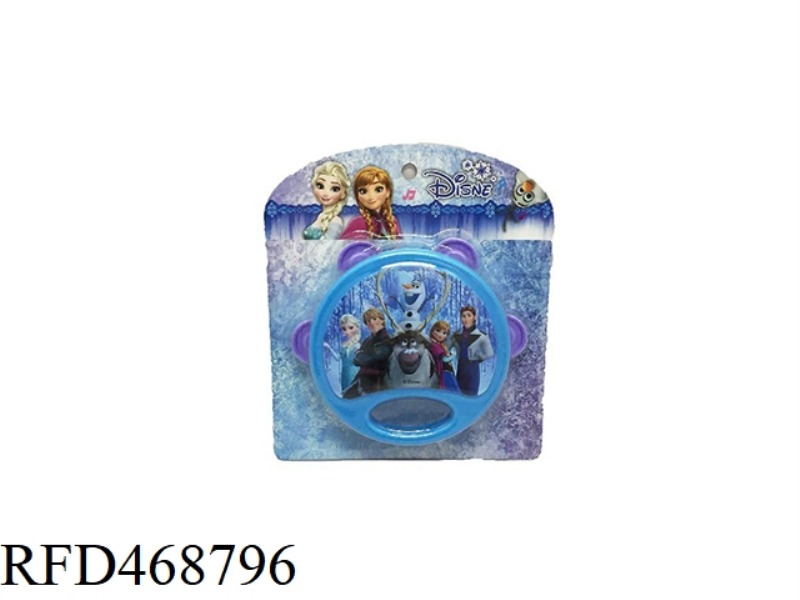 LICENSED DISNEY TAMBOURINE (ICE PRINCESS)