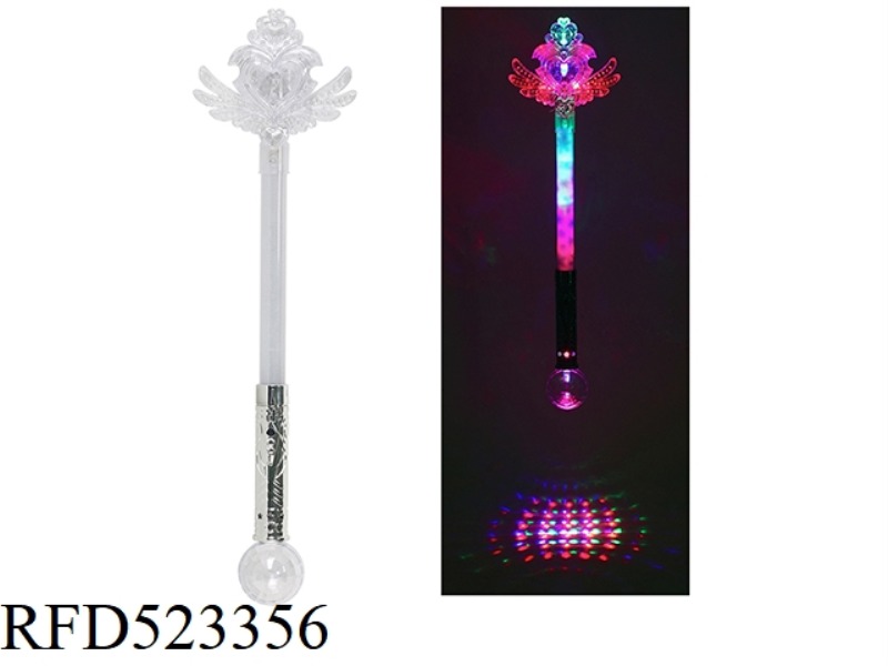 PEACH HEART LIGHT GIRL PRINCESS ELECTRIC FLASH MAGIC STICK