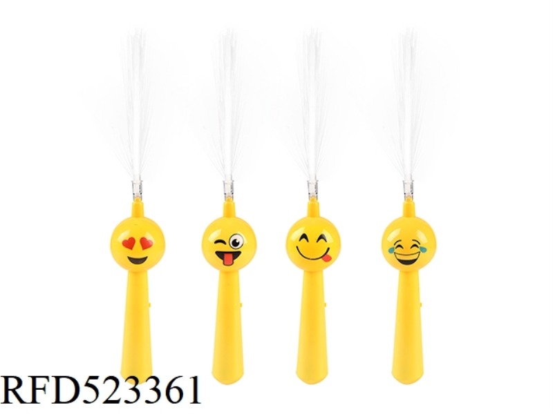 EXPRESSION OPTICAL FIBER MUSIC LIGHT MAGIC FLASH STICK (4 MIXED)