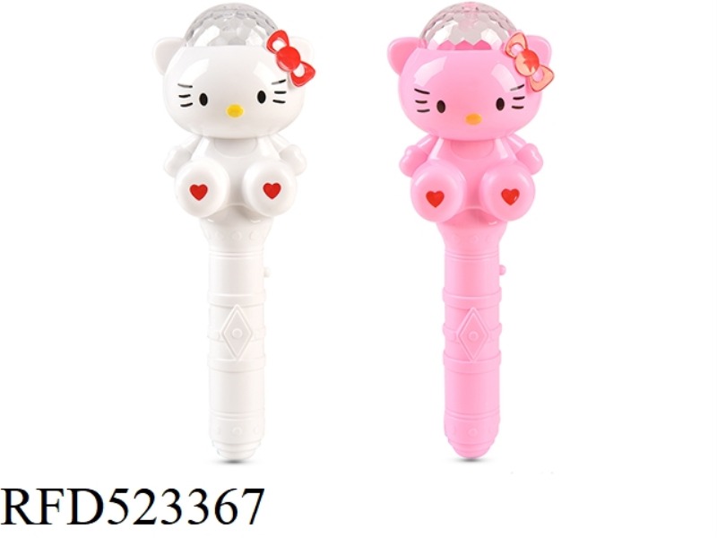 KITTY CAT LIGHT MUSIC FLASH MAGIC WAND