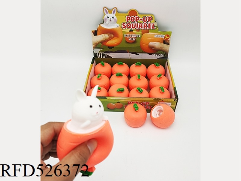 12 E*TRUDED RADISH RABBITS