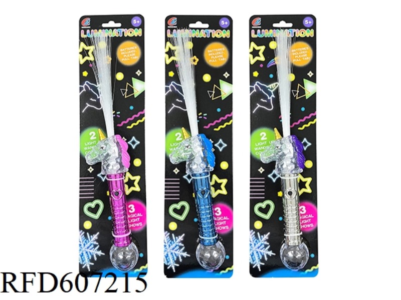 LITTLE UNICORN FIBER OPTIC FLASH STICK