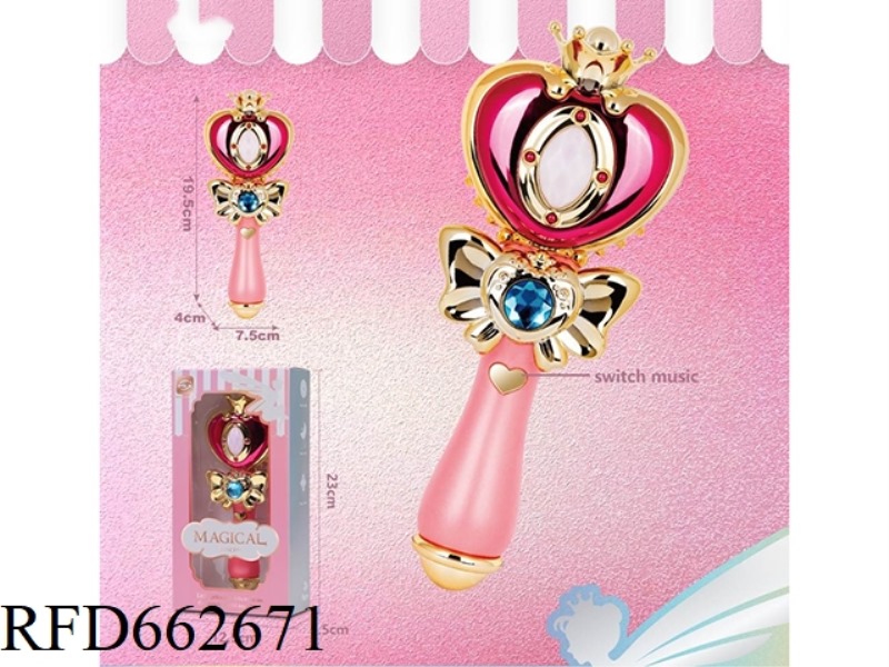 GIRL SOUND LIGHT MUSIC MAGIC WAND
