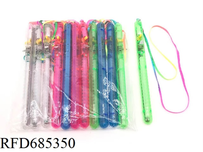 7 KINDS OF FLASHING STICKS, 12 PIECES EACH IN 1 BAG, WITH ELECTRICITY INCLUDED