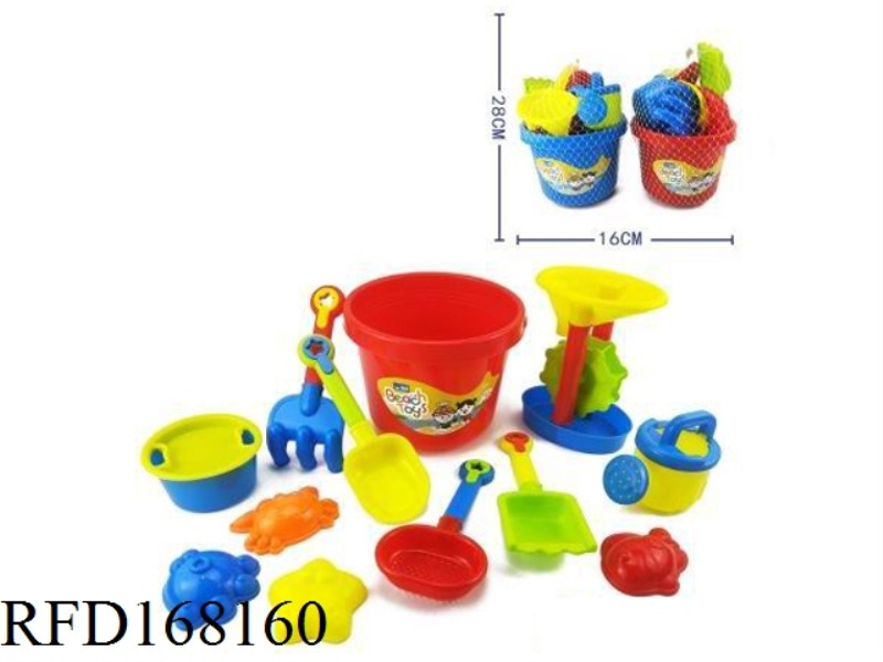 13  PCS  BEACH BUCKET SET