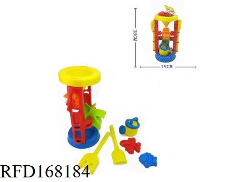 A SIX- PCS  HOURGLASS SET