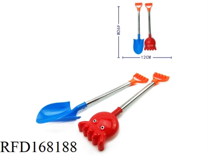 BEACH SHOVEL/RAKE MIX