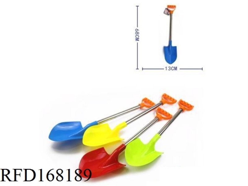 BEACH SHOVEL (STAINLESS STEEL HANDLE)