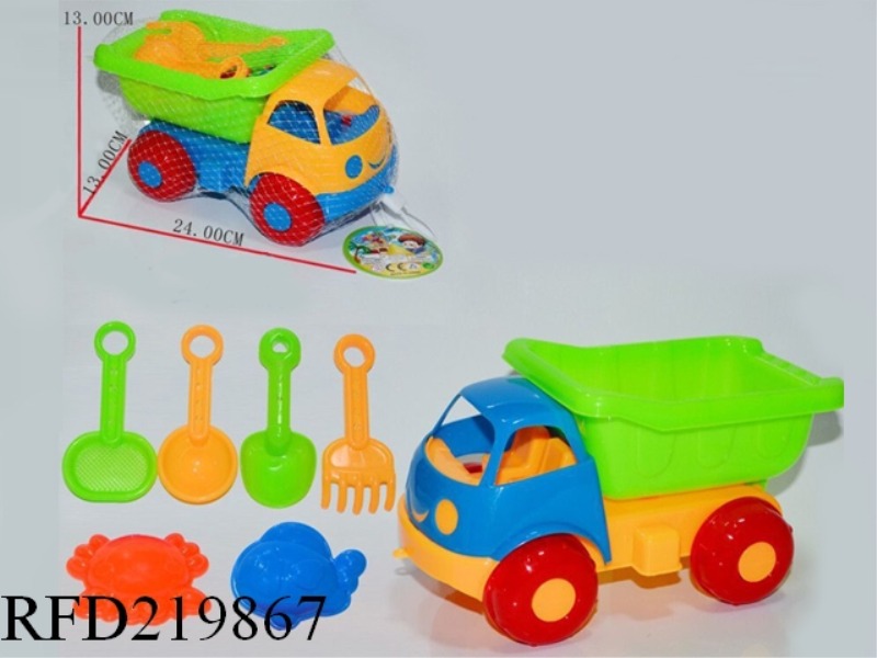 SANDBEACH CAR+ACCESSORIES 6PCS